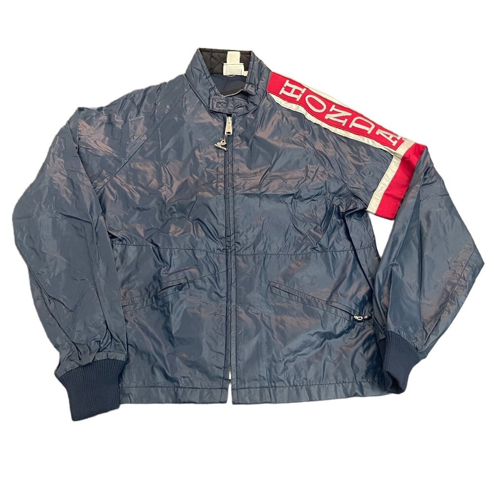 Vtg HondaLine Honda Motorcycle Nylon Jacket Made USA, Size S